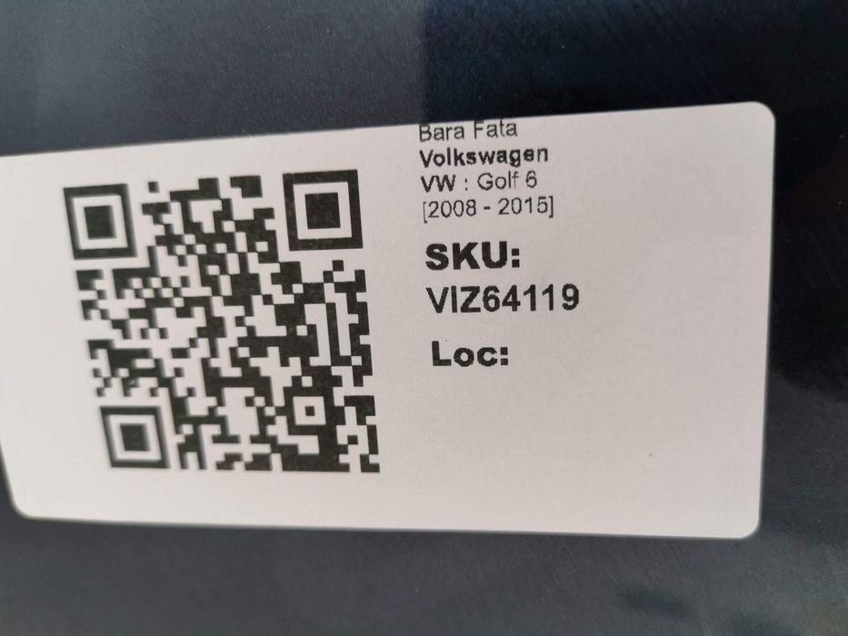 Предна броня Фолксваген / Volkswagen VW Golf 6 Хечбек Aftermarket В до