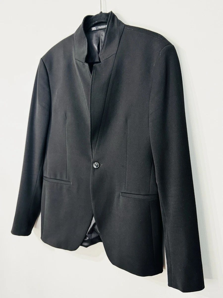 Sacou bărbătesc Zara cu un nasture, mărimea 54, croiala Slim