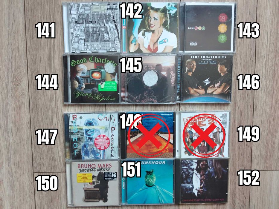 Rock/Punk Metal Music Albums CDs Оригинални Рок Пънк Музикални Дискове