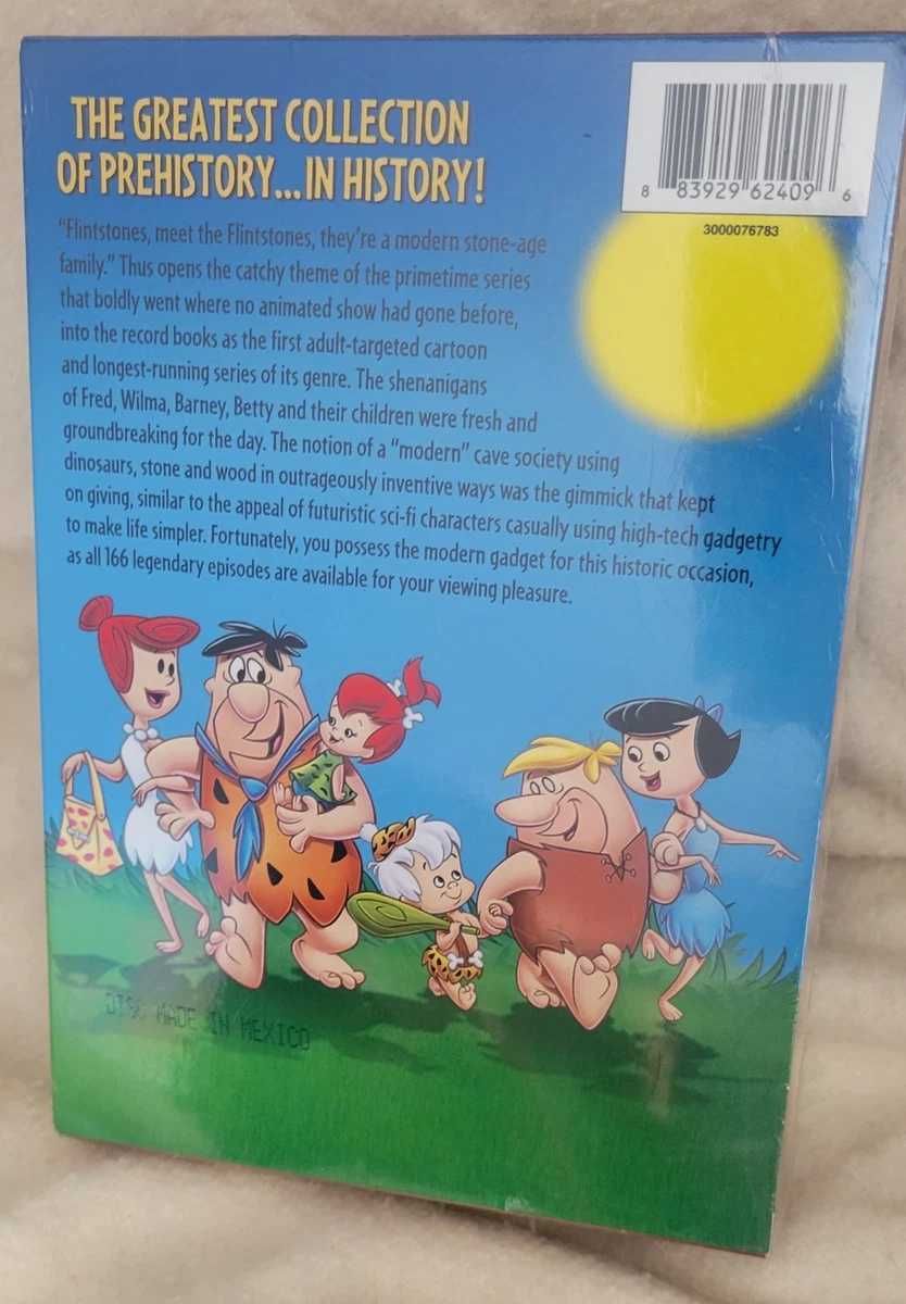 DVD Seria Completa The Flintstones Hanna-Barbera Familia Flintstone