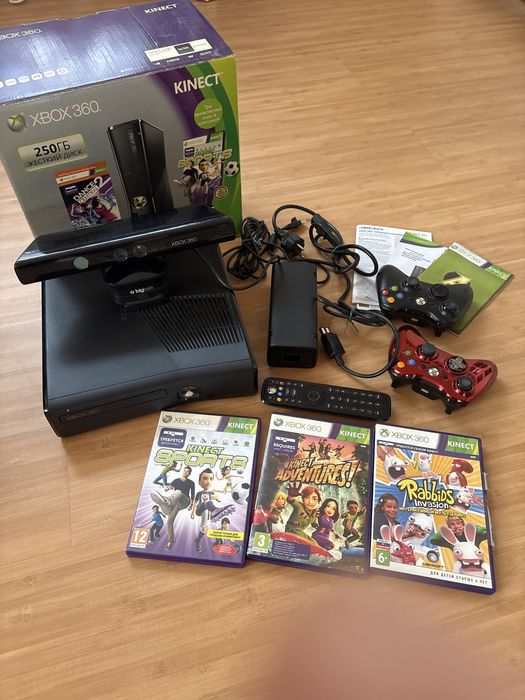 Xbox 360 kinect 250ГБ