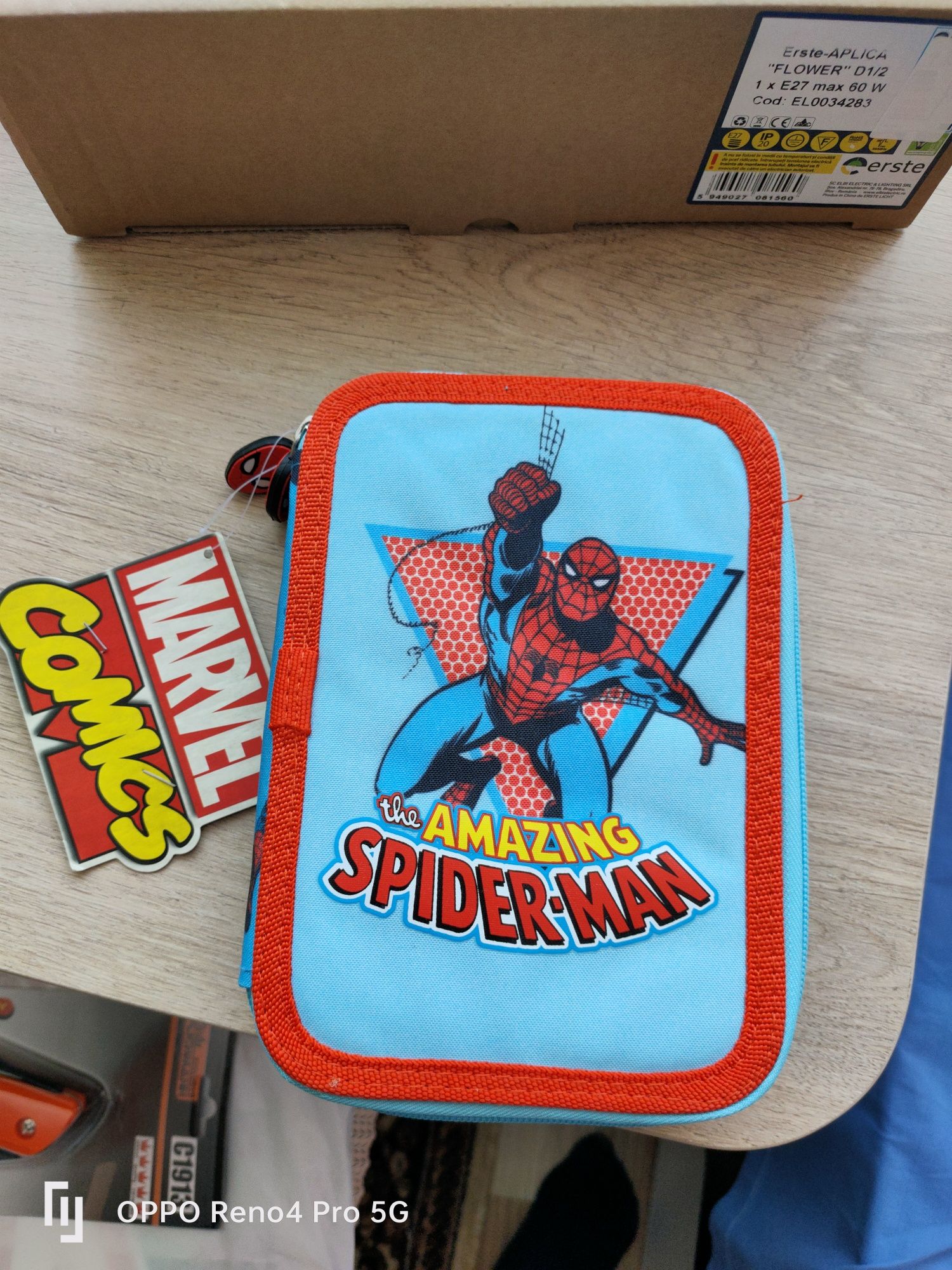 Penar 2 fermoare Marvel spiderman-produs nou