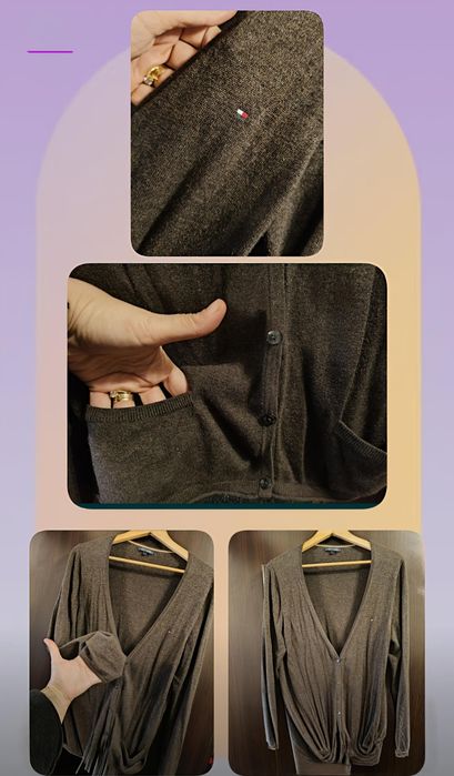 Cardigan superb Tommy Hilfiger XL damă