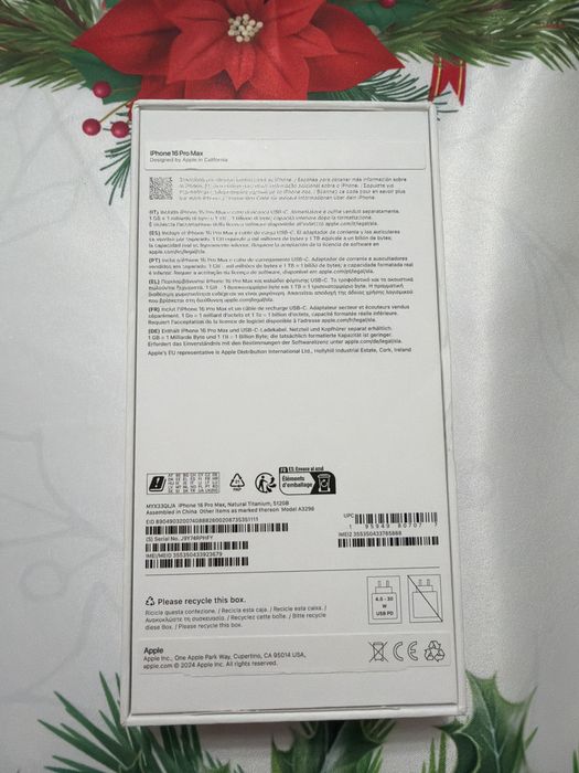 Iphone 16 pro max 512 folosit 1 saptamana