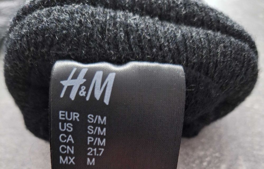 Manusi din piele naturala H&M, pentru barbati, marimea S/M