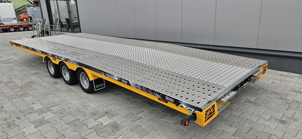 Platforma Trailer auto 5m-5.5m-6m, 3 axe - TA-NO SCORPIO
