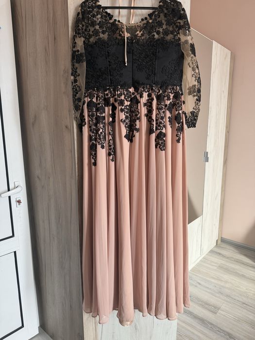 Бална рокля + чанта същия плат