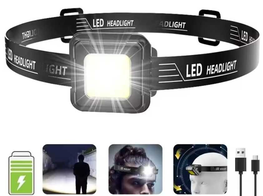 Супер ярък LED челник