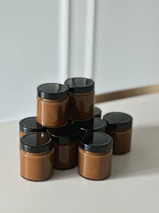 Банки 250 мл с черной крышкой