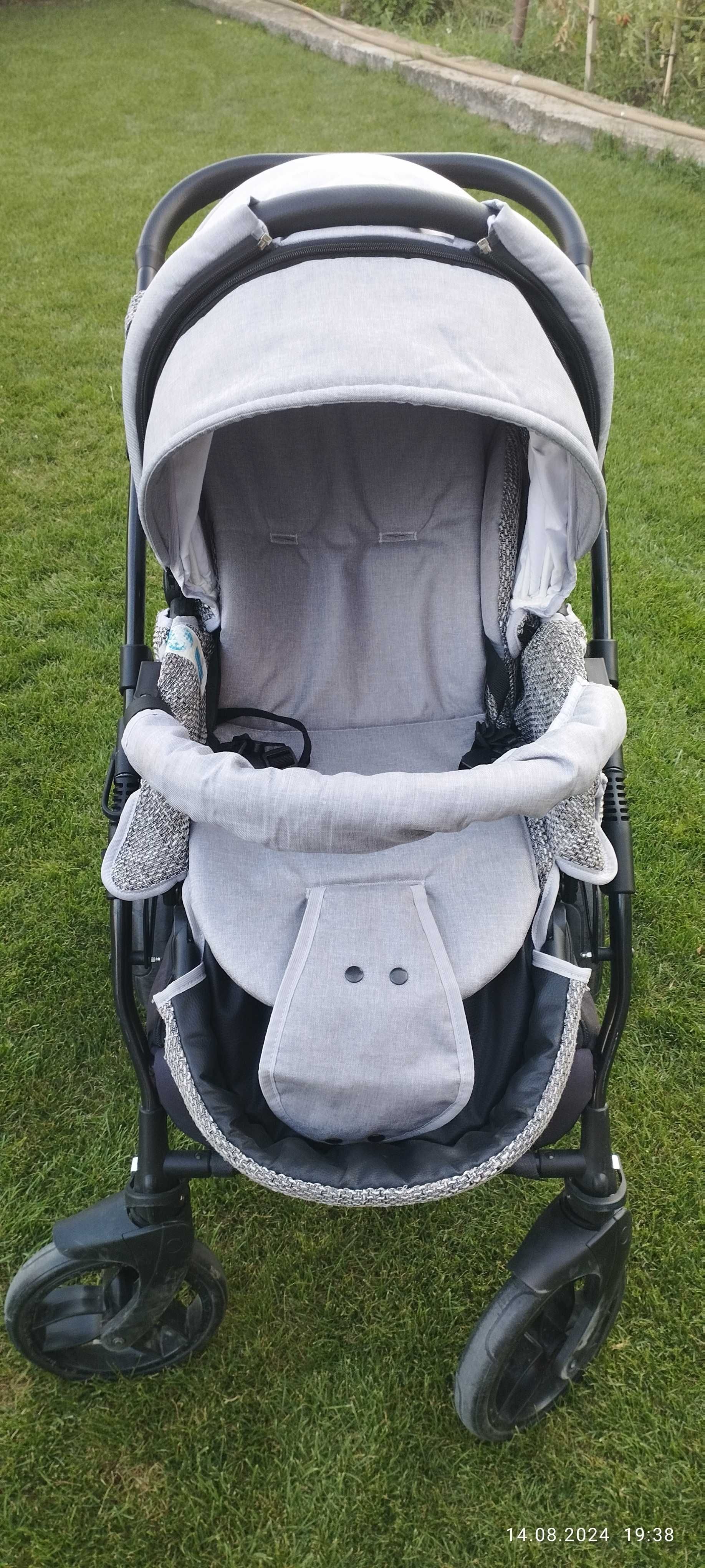 Количка 3 в 1 - Baby Merc Zippy