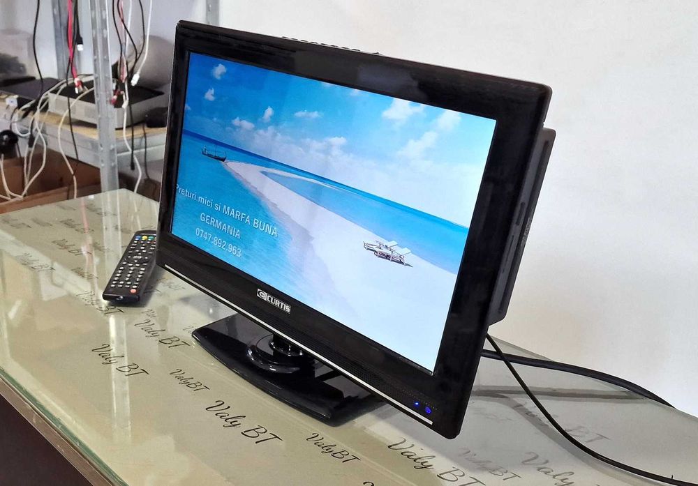 Tv led - Curtis LED1530EU - 15 inch/38 cm ,12v pt rulota,camion etc..