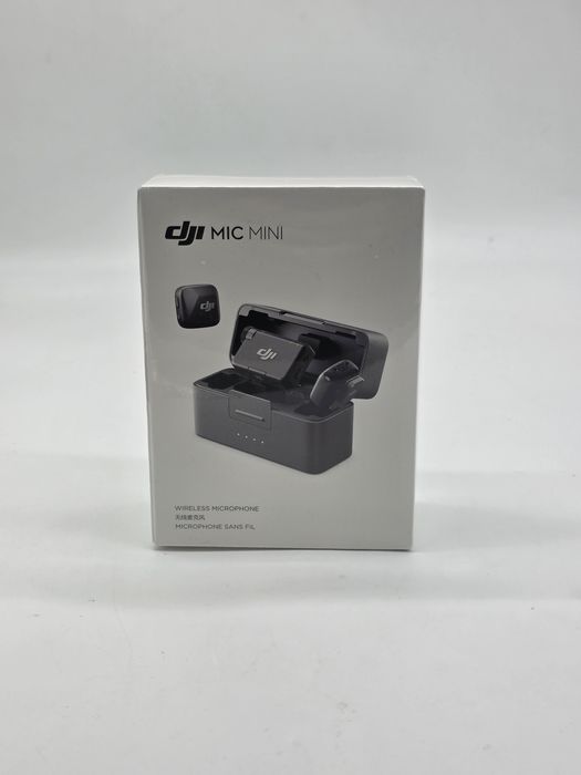 Kit DJI MIC Mini, 2x microfon, 1x receptor, 1x statie incarcare, Wirel