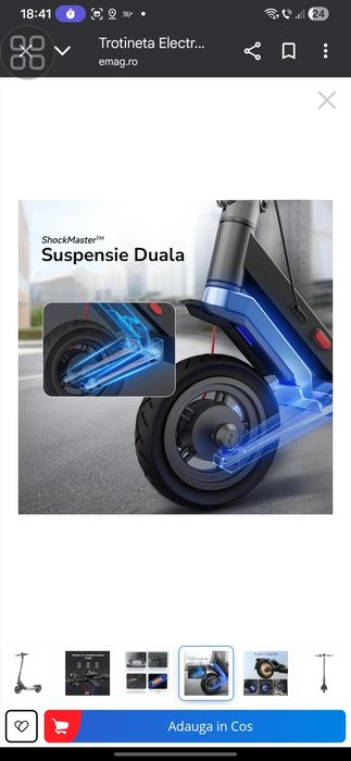 Trotineta navee s40 noua 40km