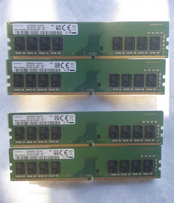 Memorie PC 16GB DDR4 2666 Samsung, 2 x 8GB DDR4 2666, Garantie
