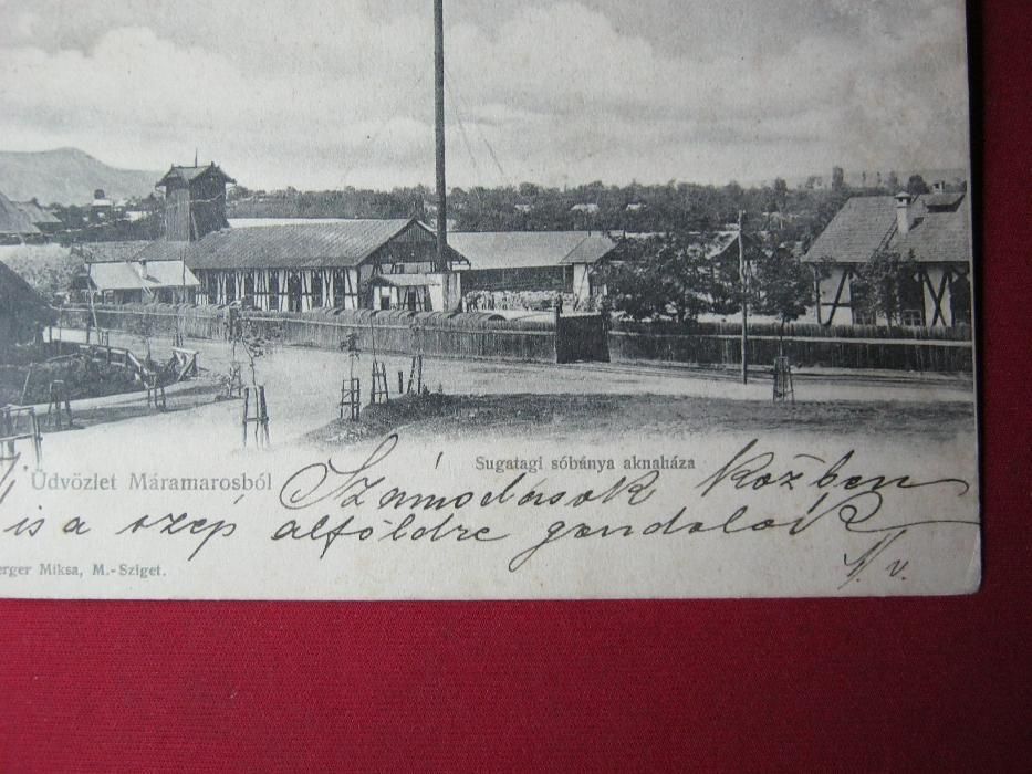 Ilustrata veche/Carte Postala/OCNA SUGATAG/1904.