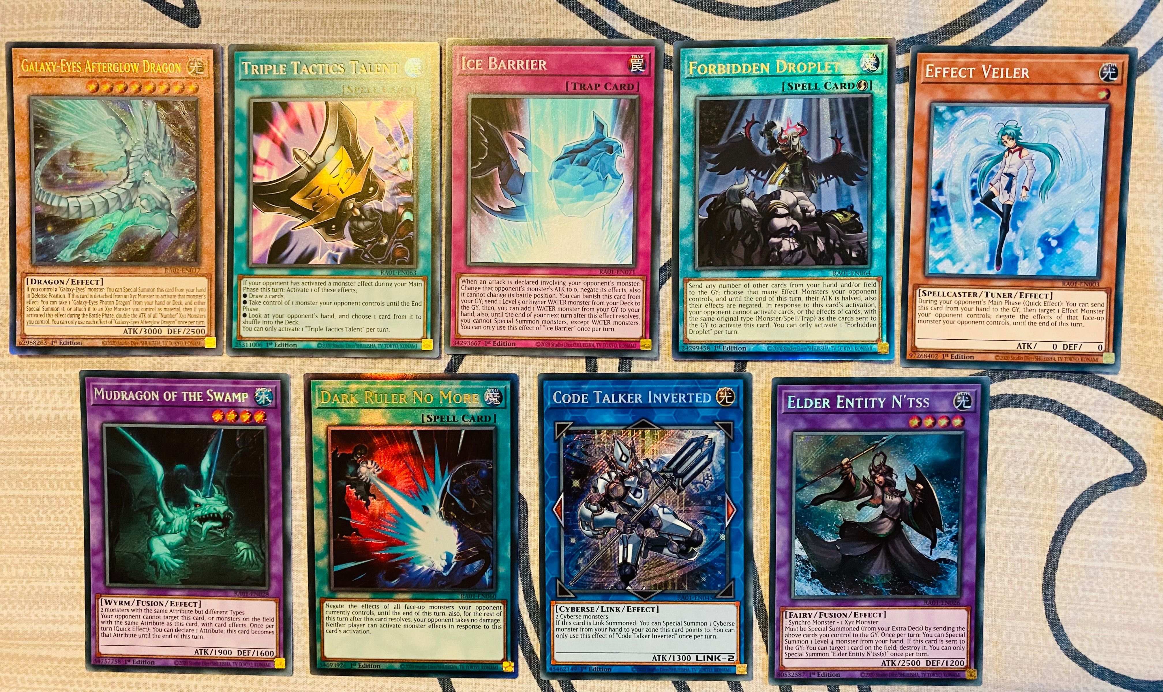 Предлагам Yu-Gi-Oh Secret rare карти и Prismatic Ultra Rare карти