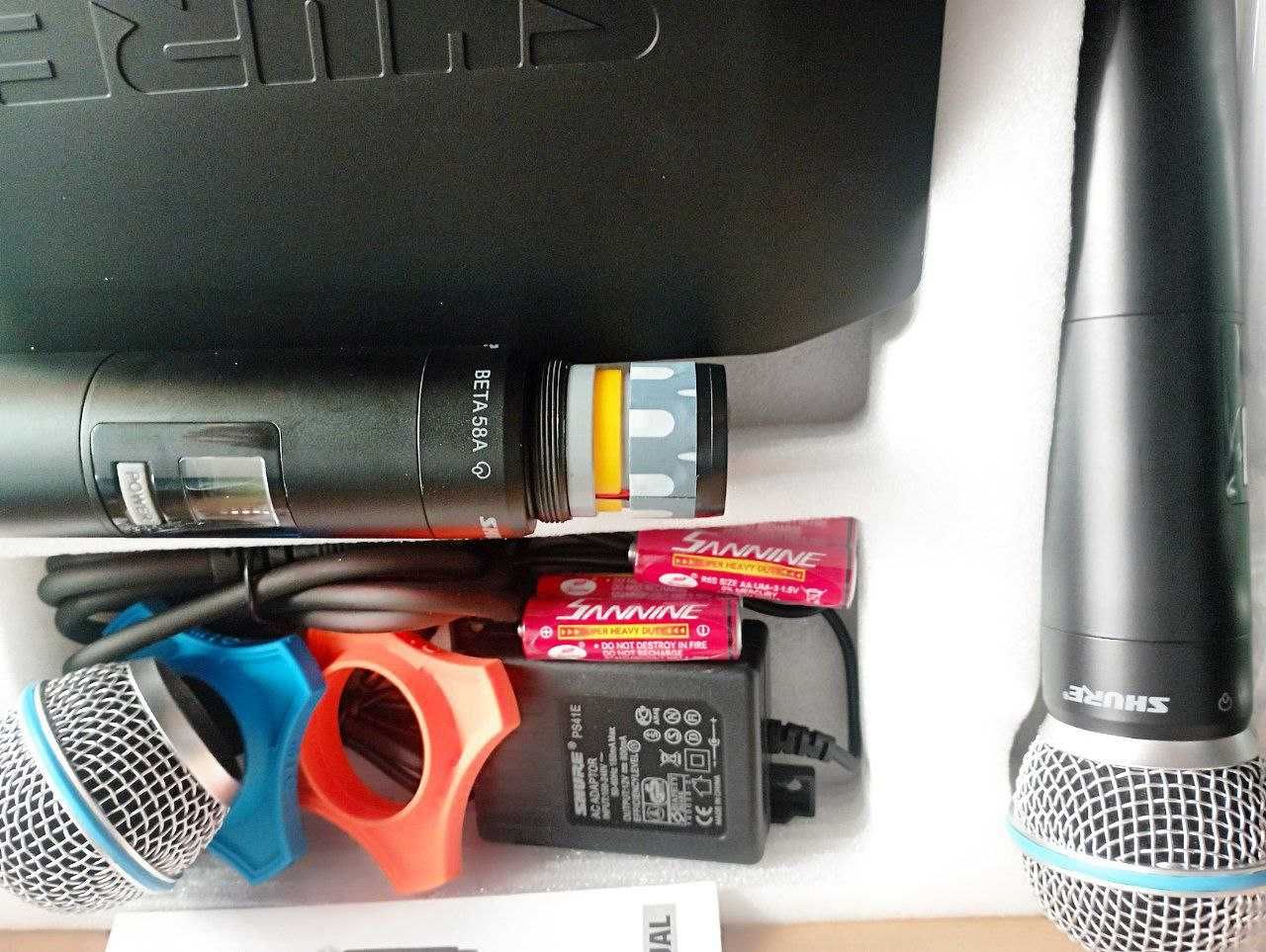 Professional Shure GLXD4 BETA58A distansion mikrofon