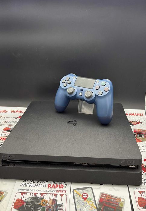 Dracula Amanet: Consola Sony PlayStation 4 Slim, 500GB.