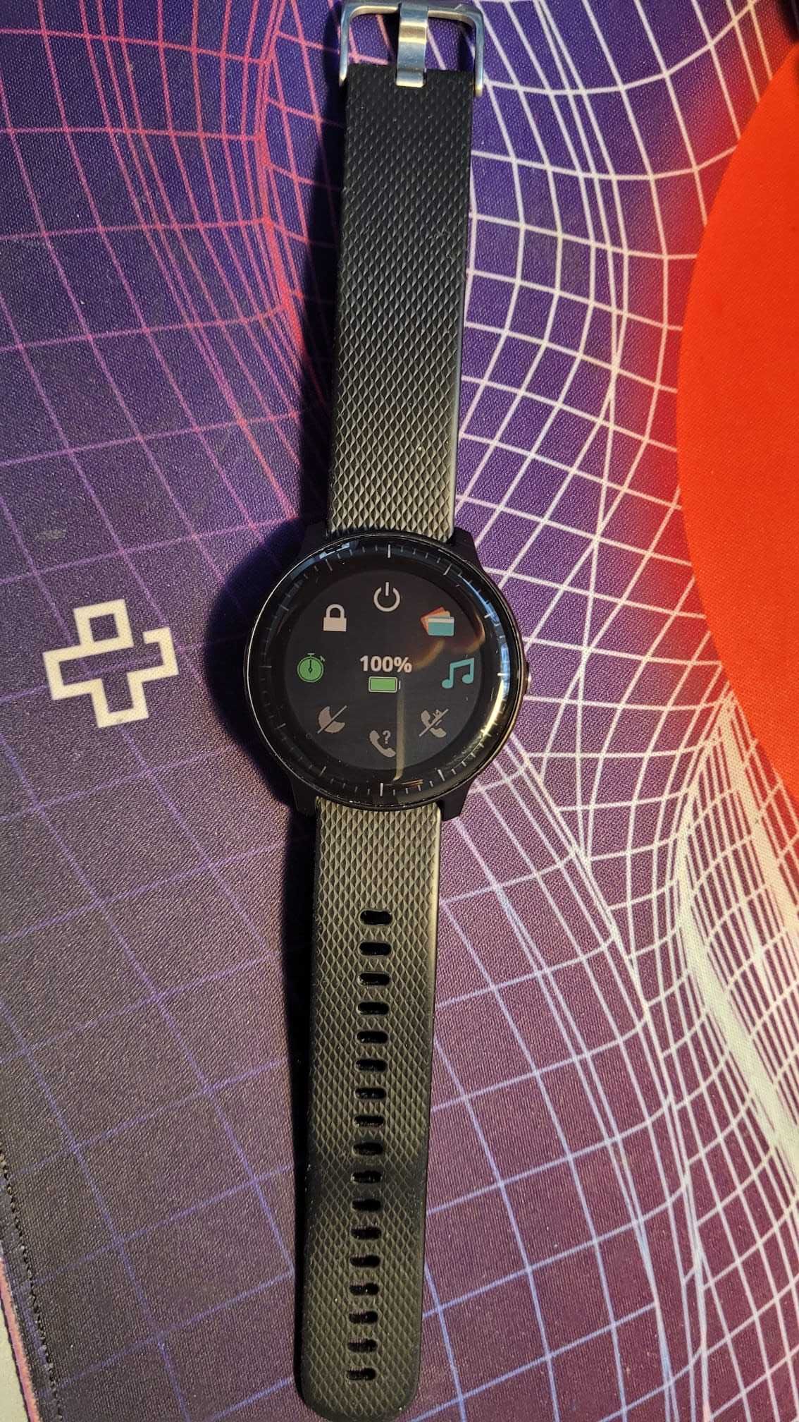 Ceas smartwatch Garmin Vivoactive 3 Music, HR, GPS, negru