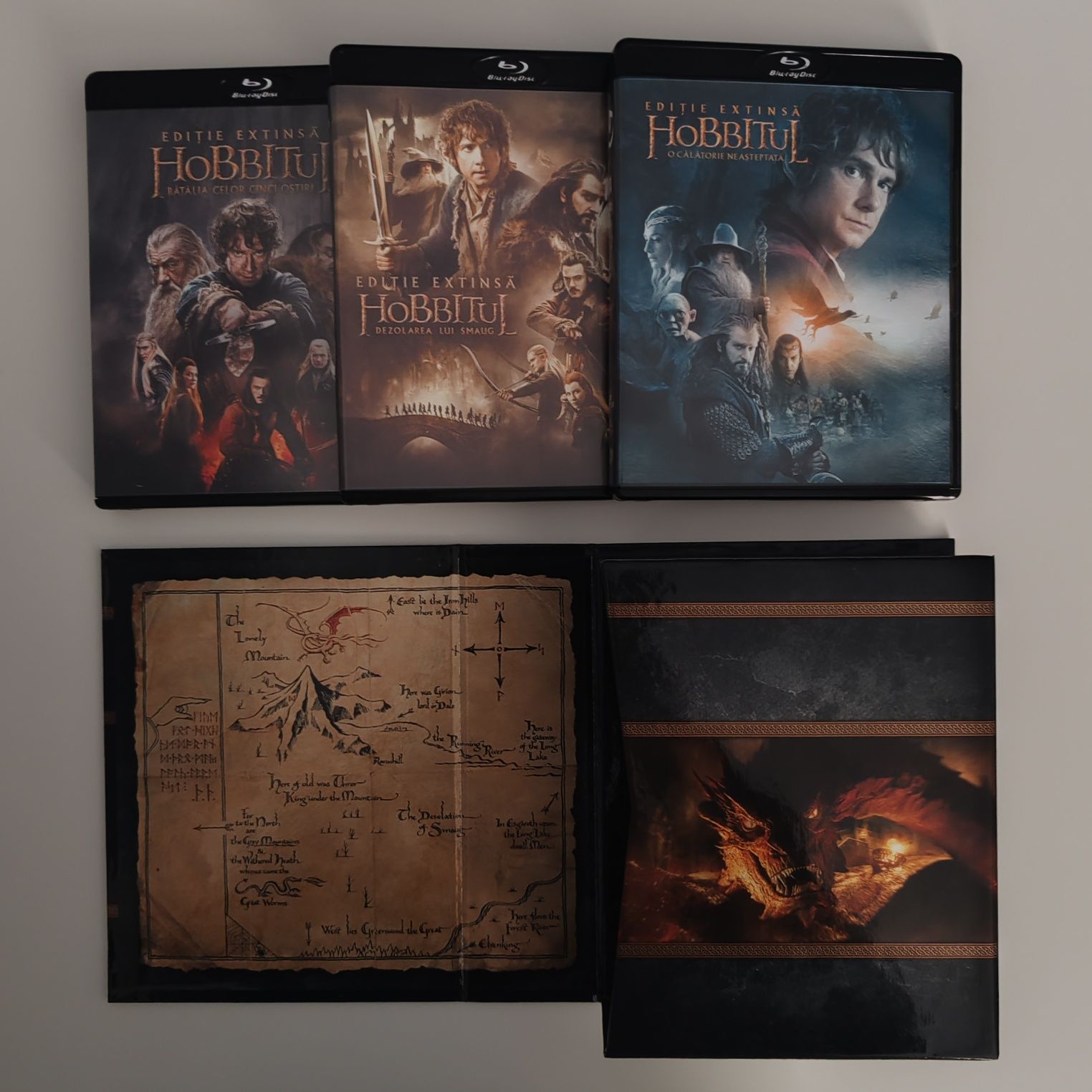 The Hobbit Trilogy Extended Edition BluRay