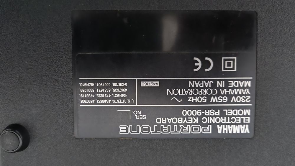 Orga Yamaha psr 9000 v3 cu sdcard și emulator disketa