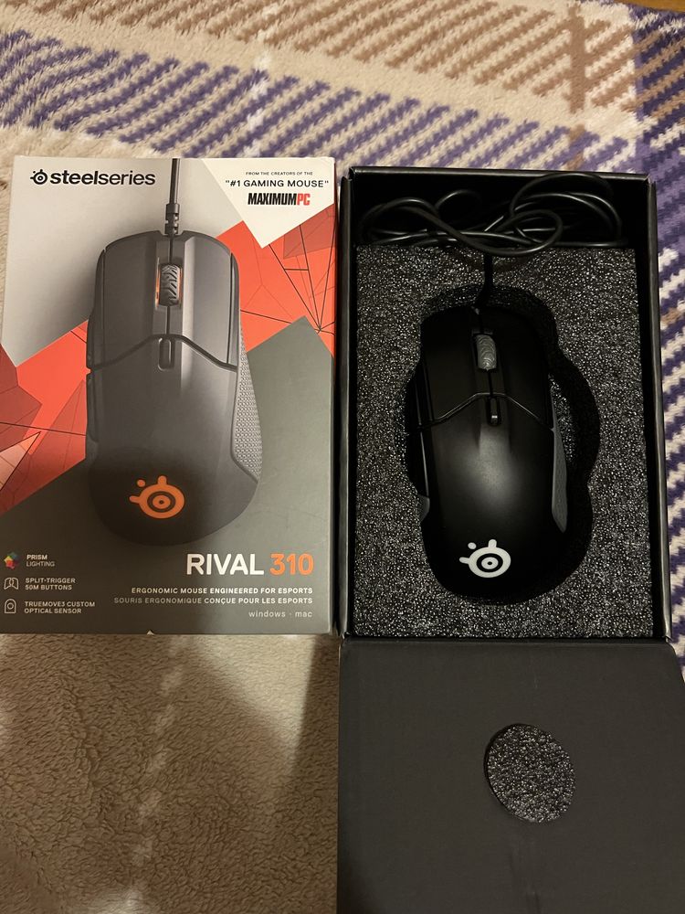 Геймърски компютър + монитор 144hz + мишка + клавиатура + пад