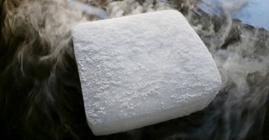 Сухой лёд для ресторанов