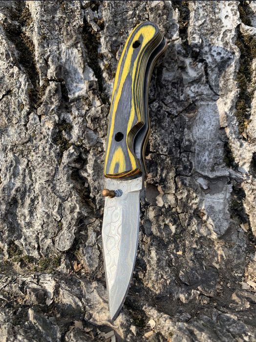 Сгъваемо ножче ръчна изработка