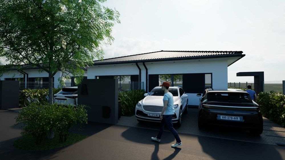 Duplex 3 camere în Bucovăț - 75 mp utili, 105.000 €