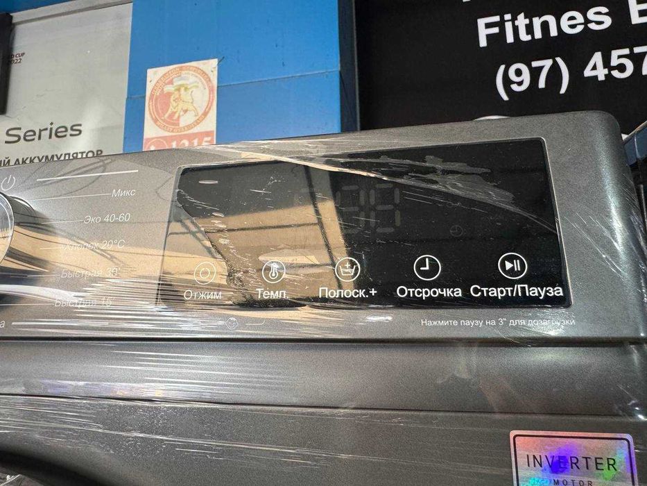 Стиральная машина Ziffler 6кг BWM6-A1SDG  Inverter Steam A+++