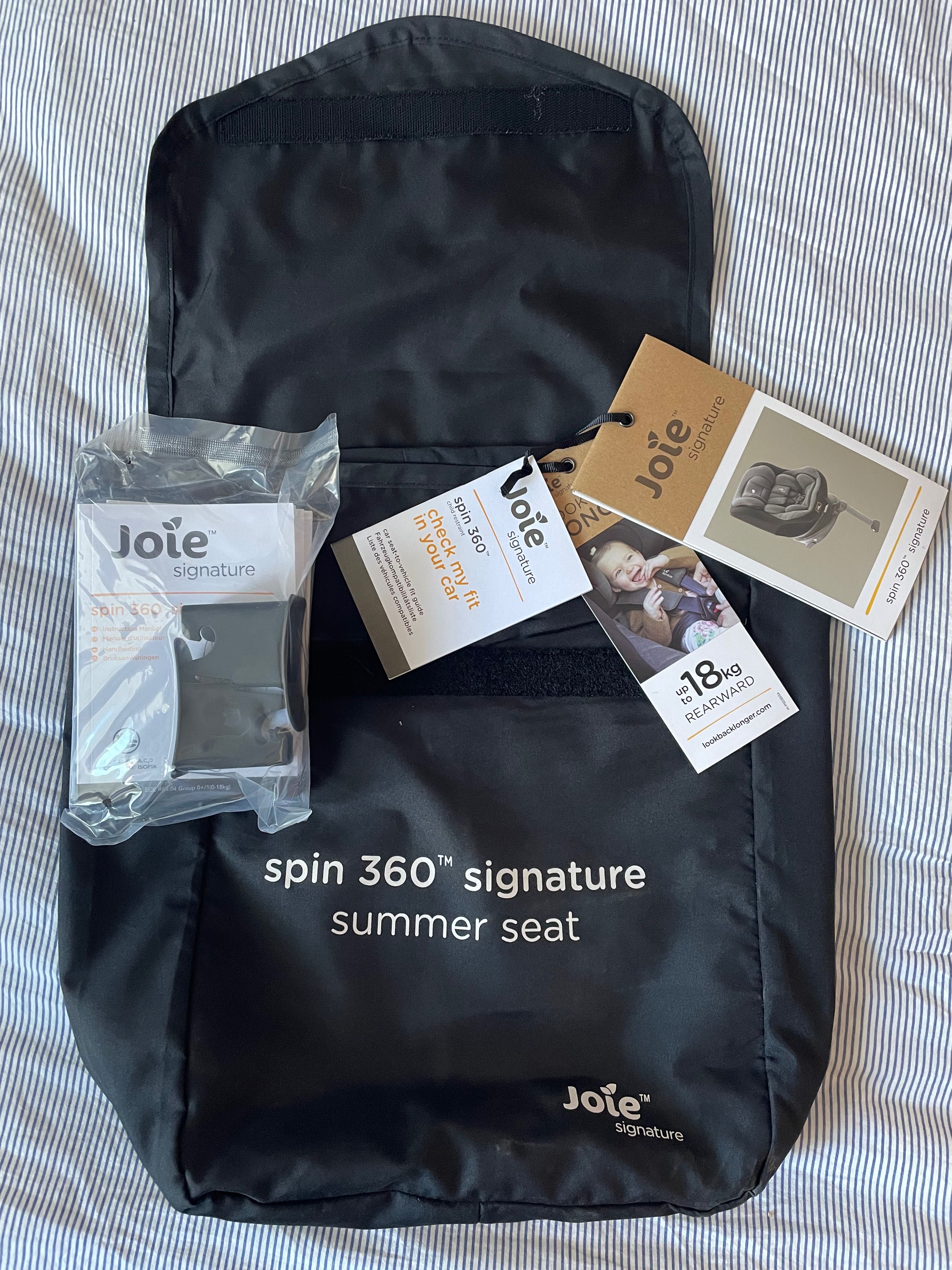 Столче за кола от 0 до 36 месеца (до 18кг) Joie Spin 360 Signature