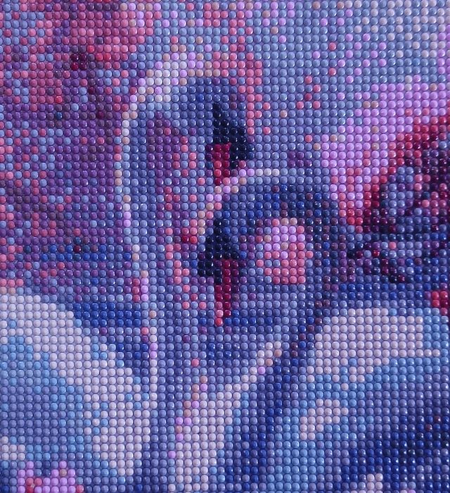 Tablou handmade Diamond Painting – Iubirea lenedelor (30x40 cm)