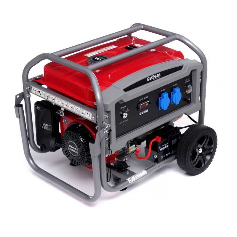 Generator de curent 4.6 kw  cu roti si pornire electrica,  KD633