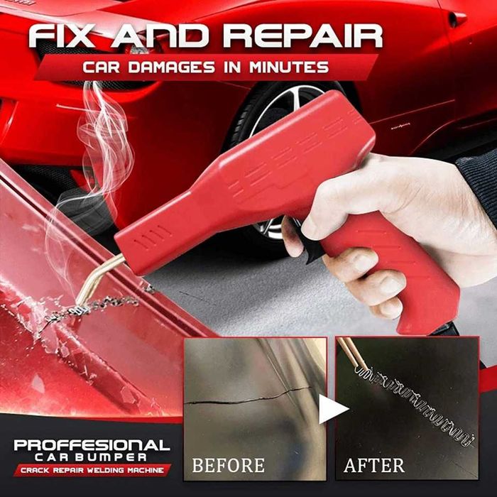 Aparat lipit/sudat plastic, kit repararea fisurilor din plastic