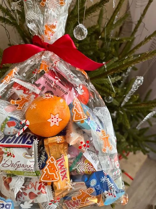 Коробки, боксы и кулек на новый год под заказ, под любой дизайн