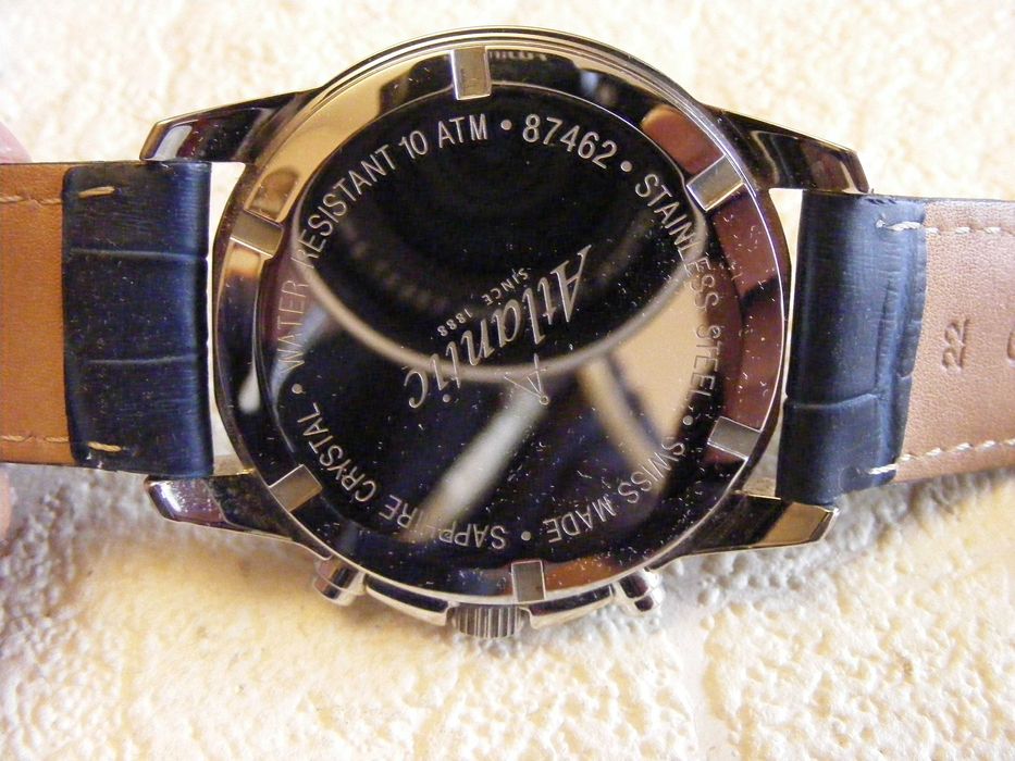 Atlantic Seasport Men Diver Chronograph 100 M.