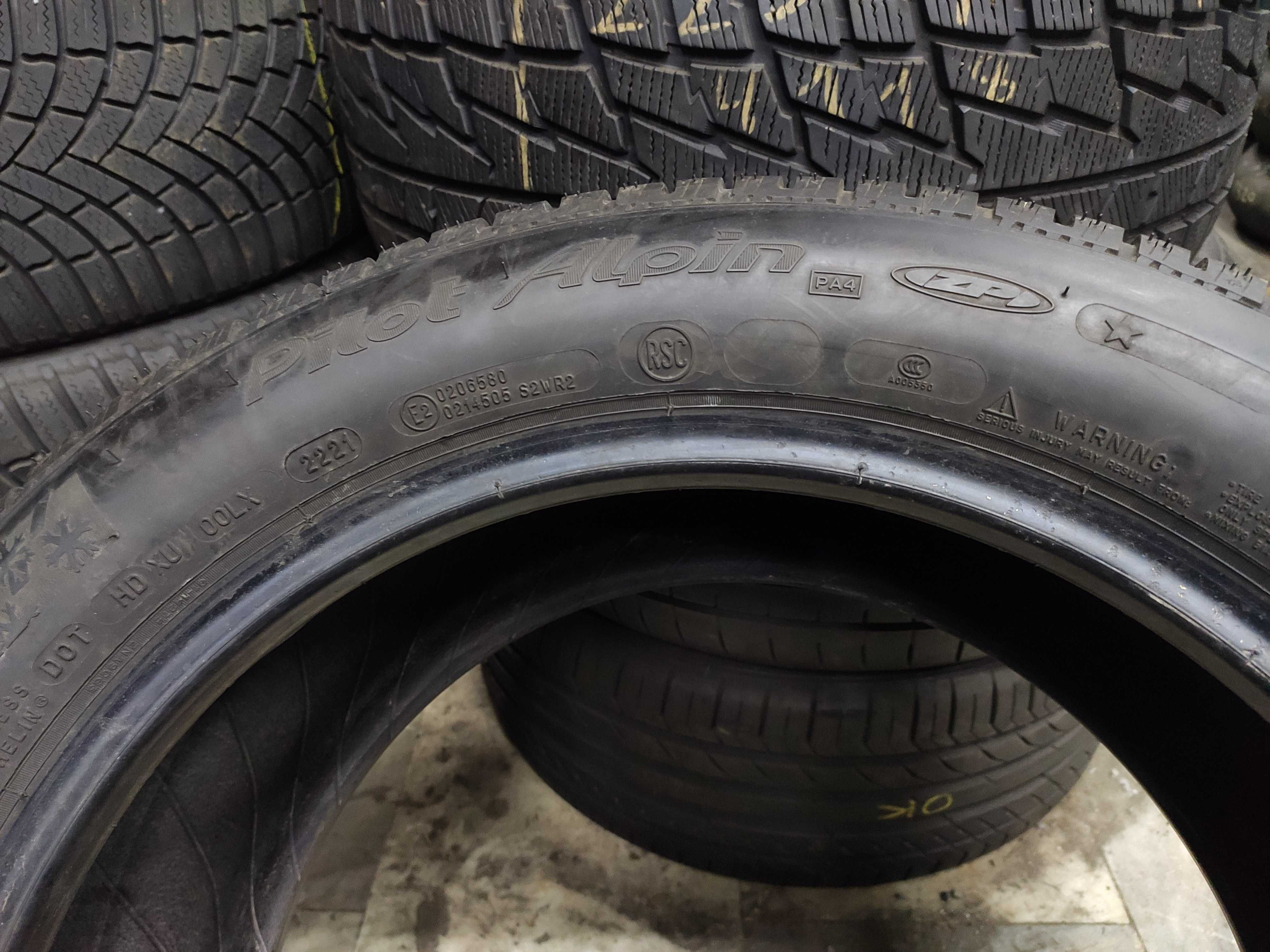 2бр Зимни Гуми 245 50 18 - Michelin Runflat - DOT 2021