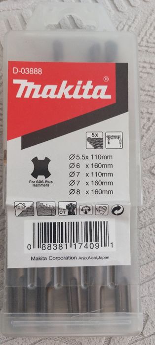 Set 5 burghie Makita