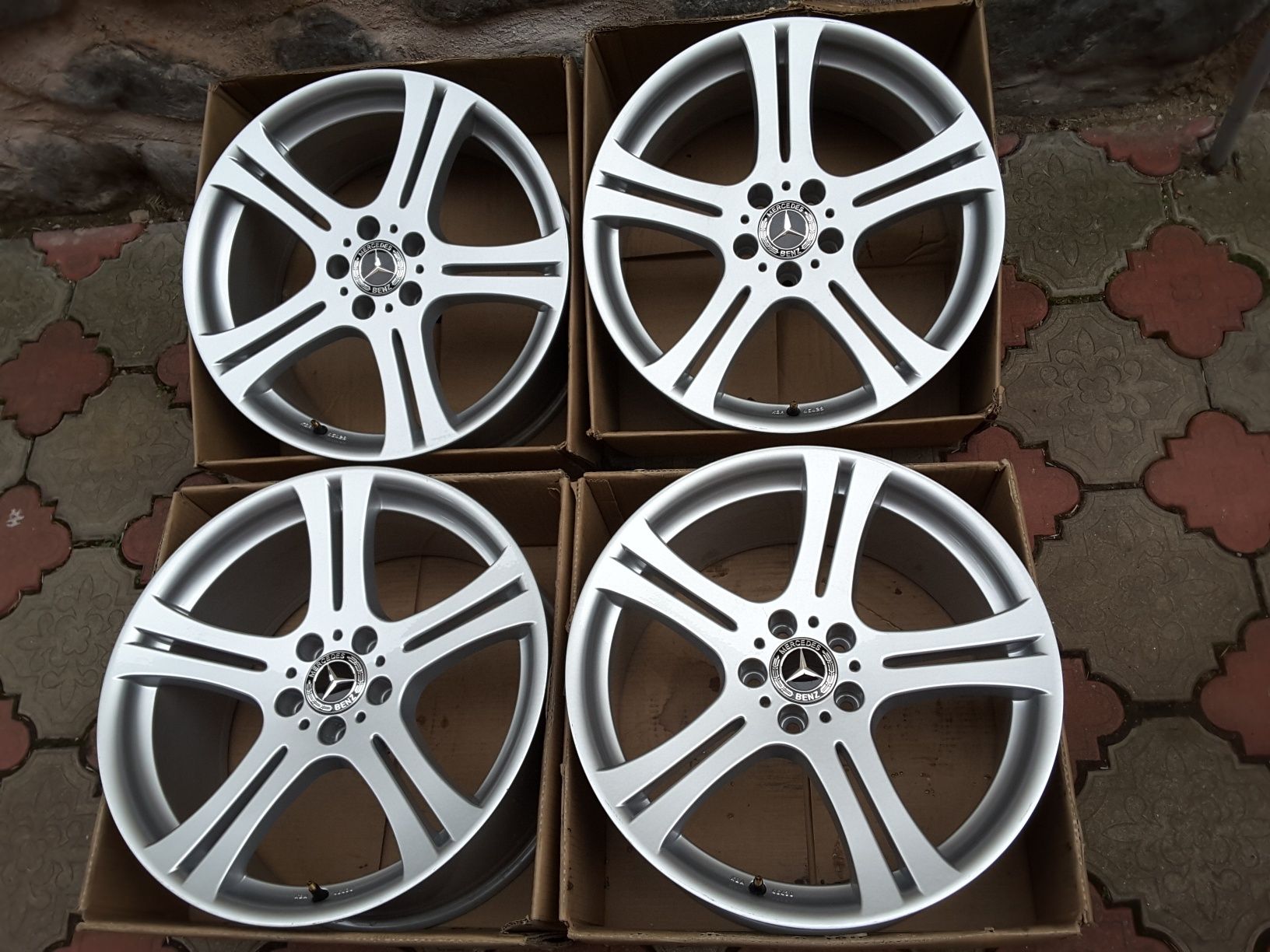 jante aliaj 19; 5x112;Mercedes E,S class,CLS,GLC,GLK,GLE NOI  2 lățimi