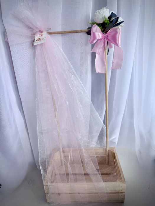 Подаръчна кошница / щайга за бебе