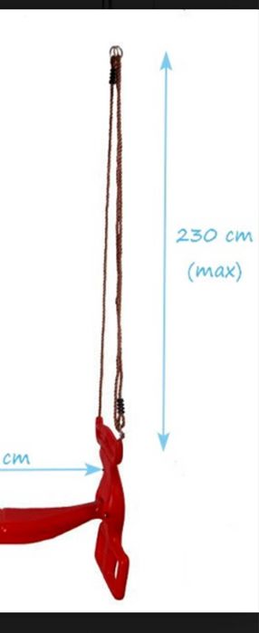 Balansoar Duoseat copii, 84 cm lungime