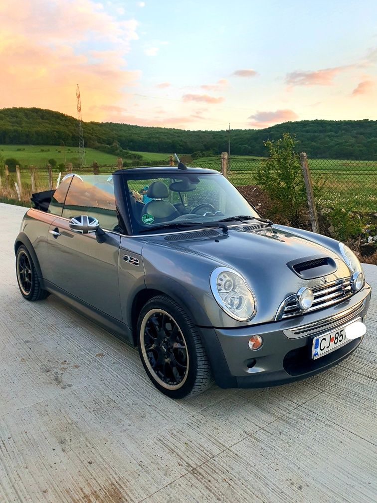 Mini cooper S Cabrio impecabil pentru cunoscători 225 cp