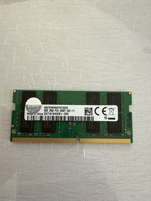 ОЗУ 8 гб для ноутбука