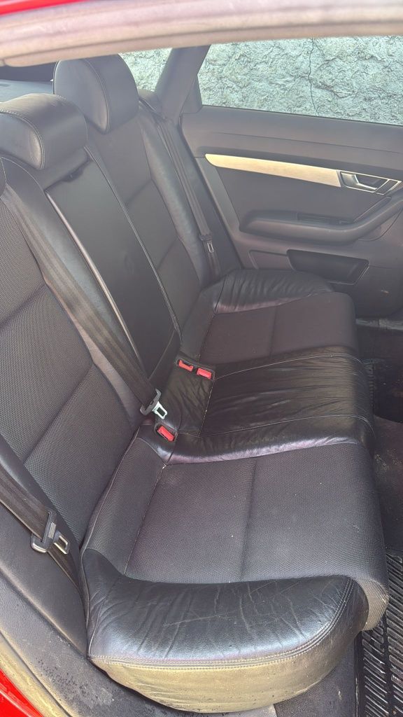 Interior audi a6 piele sline plafon negru  2.7 bpp 180 cp