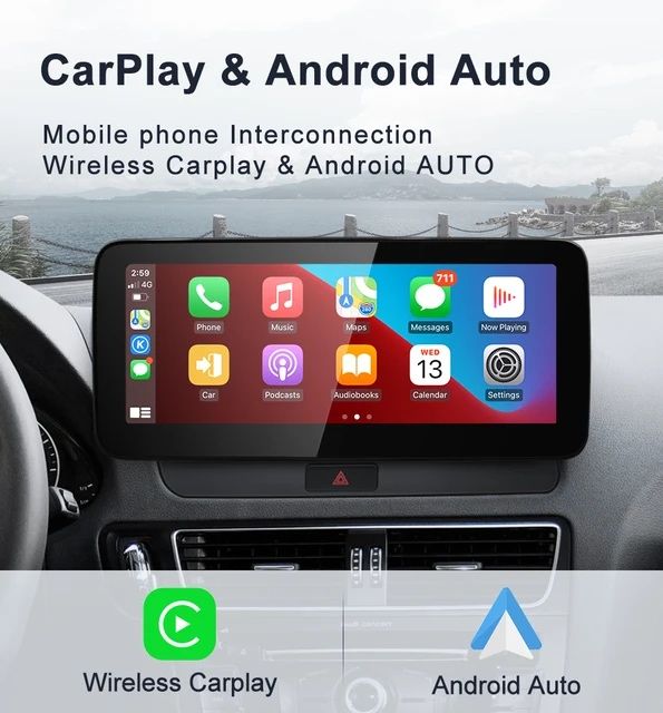 Navigatie Android  Audi Q5 Carplay Android Auto + Camera Marsarier