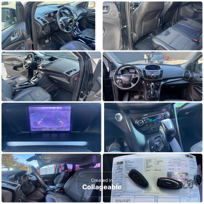 Ford Kuga 2013-2.0d-140cp-Facelift/4x4/Automat-Variante Auto!