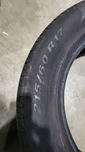 215/60/17 PIRELLI 4бр