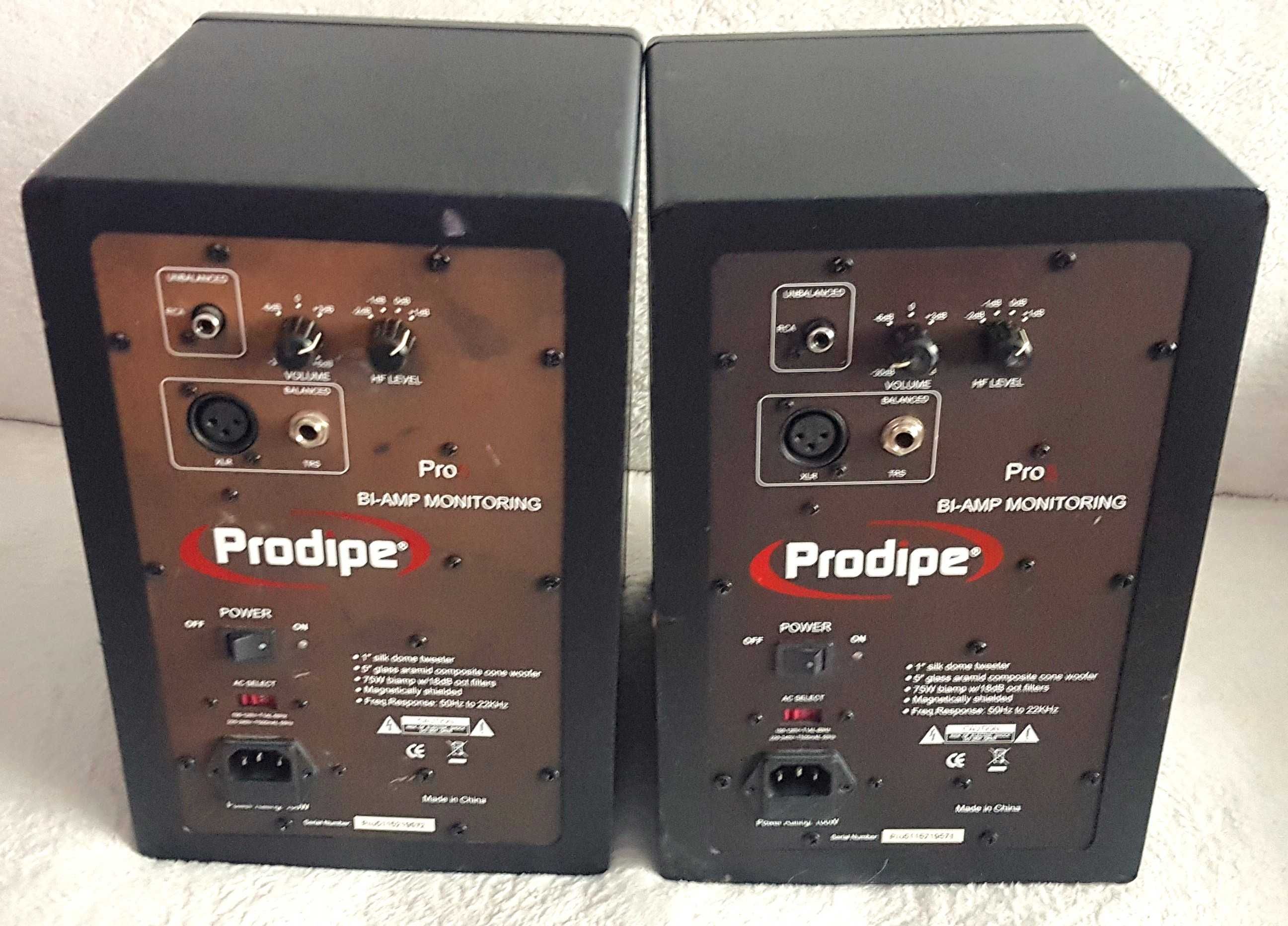 monitoare active profesionale de studio PRODIPE PRO5 Bi-amp