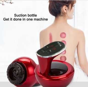 Електрически вендузи ГУА ШЪ антицелулитен масажор Gua Sha therapy tool