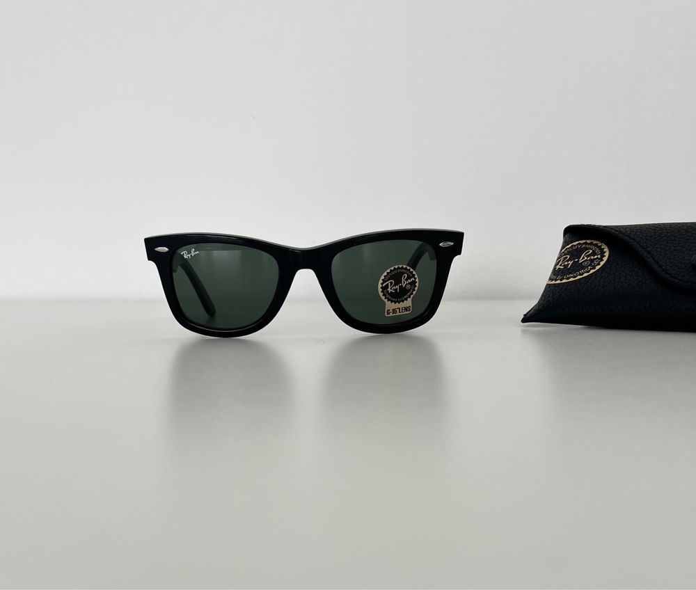 Ochelari de soare Ray Ban Wayfarer RB 2140 901 150 3N,marimea 50 si 54